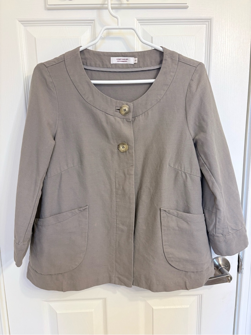 Comptoir Des Cotonniers - Taupe Swing Jacket